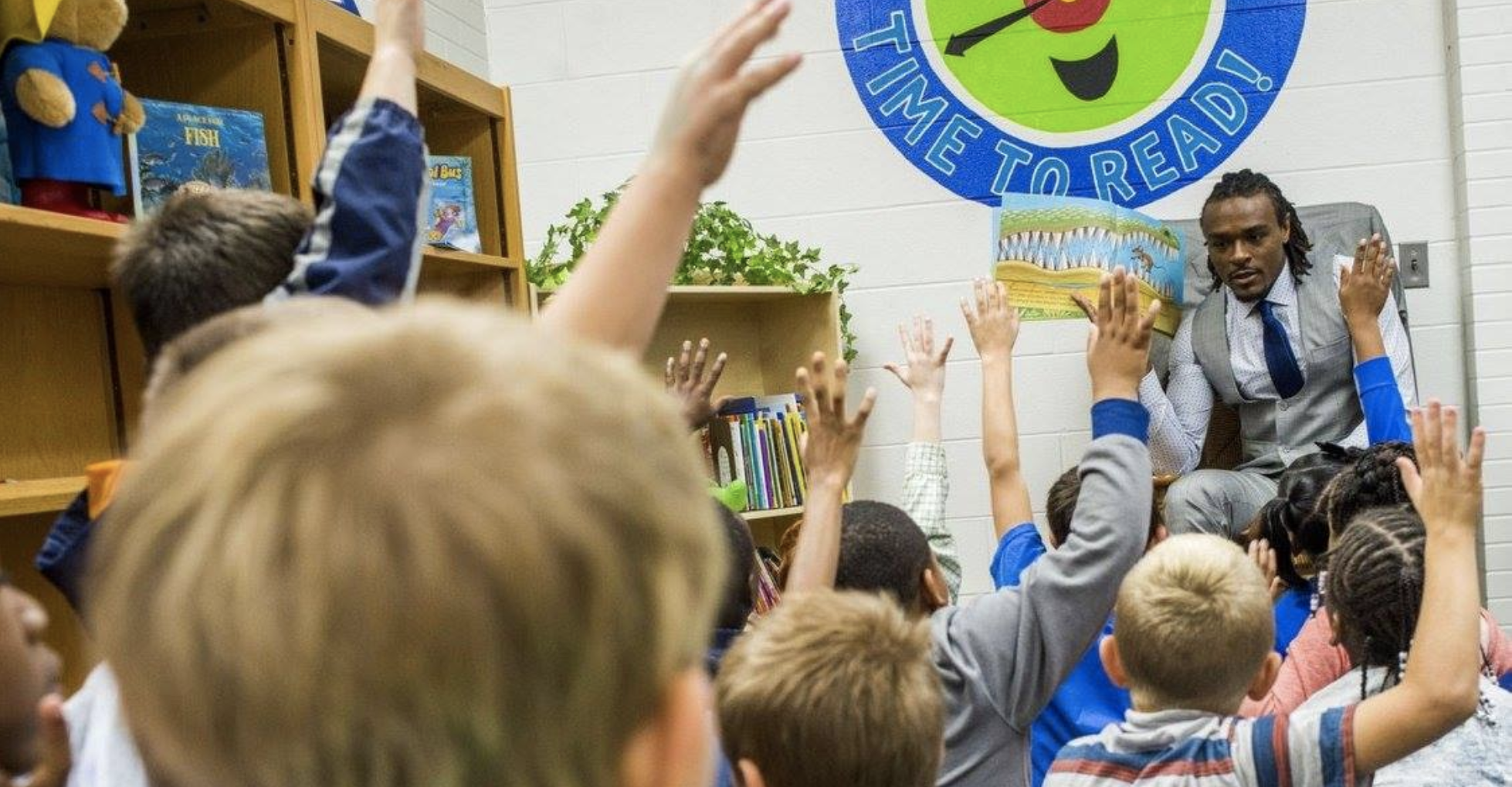 In Flint, Baltimore And Dallas, NFL Star Brandon Carr Is Tackling Literacy